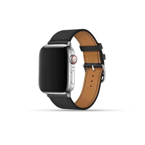 سوارة ساعة ابل من ماركة ديفيا الأنيق من جلد البولي...