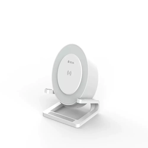 مكبر صوت للشحن اللاسلكي لسطح المكتب بقوة 15 واط مص...