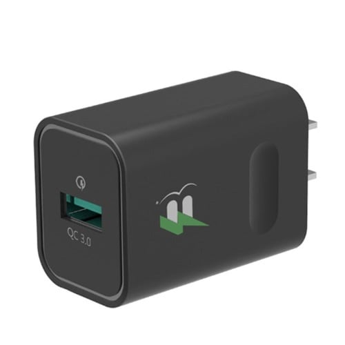 شاحن جداري سبارك بيري بقوة 18 وات ( أسود وأبيض)