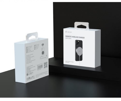 ديفيا شاحن لاسلكي مغناطيسي ، يدعم شحن Qi