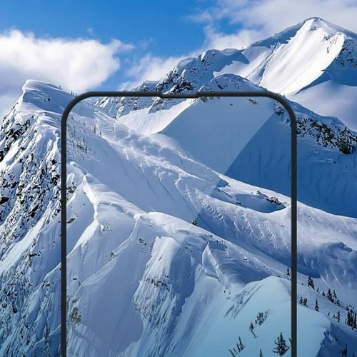 شاشة زجاجية واقية سوداء لهاتف ابل ايفون 13/13 برو...