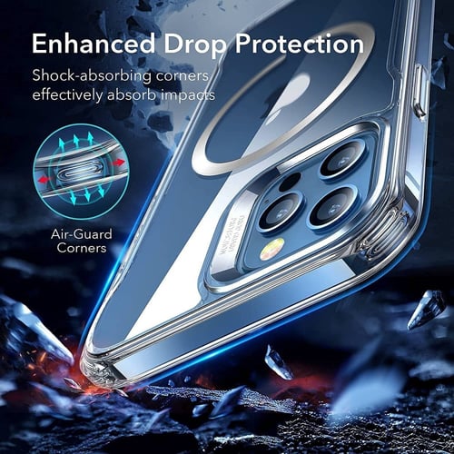 حافظة مغناطيسية متوافقة مع ماغسيف لهاتف ايفون 12 ب...