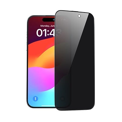 استيكر زجاج لقافه حواف ربل لجميع اجهزة ايفون 15