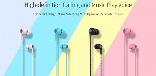 سماعة سلك -ابيض من ديفيا