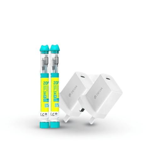 البوكس المنزلي من ديفيا 2 كيابل بيدي 2 شواحن جداري...