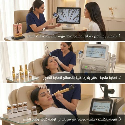 باقة تصحيح البشرة (مورفيس + اكسوزوم + تقطيع ندبات)