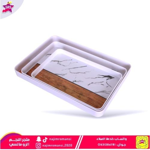 طقم طفريات تقديم ميلامين 3حبة