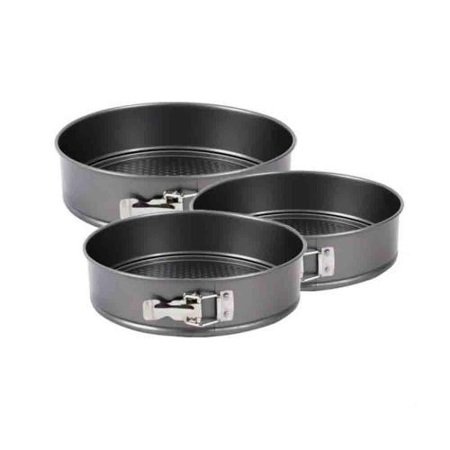 قالب كيك بقفل 3حبات مدور