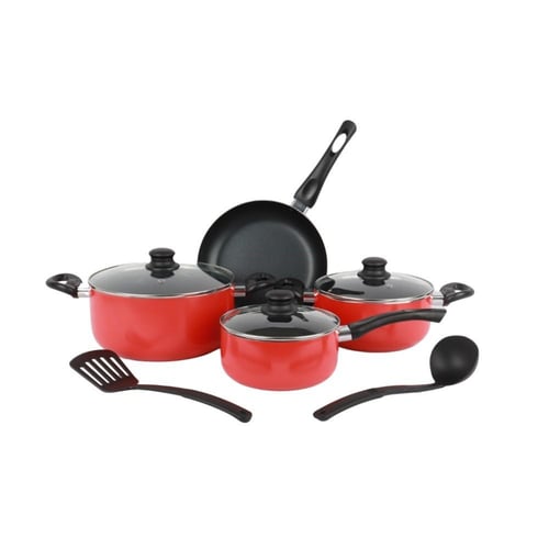 طقم قدور طهي غير لاصقة 9قطع