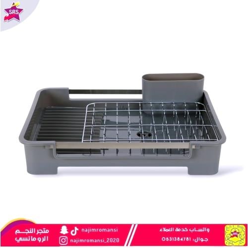 شبك صحون مع استاند رصاصي
