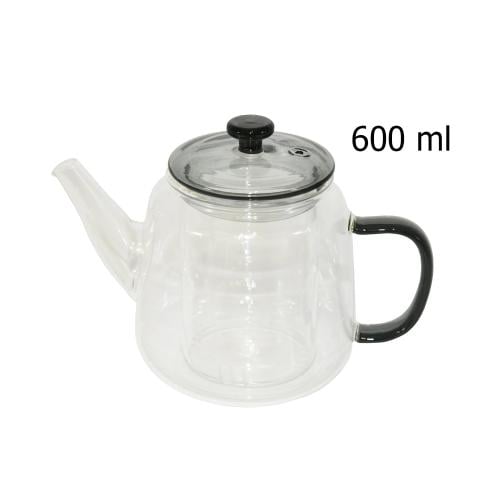 ابريق زجاج مع مصفى 600مل