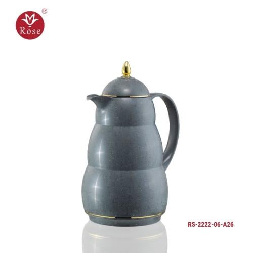 ترمس روز 0.65لتر شاي وقهوة منقط رصاصي