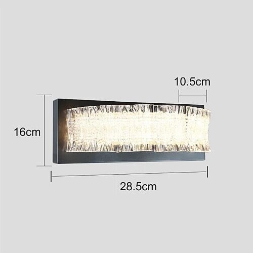 ابليك ليد 3 اضاءات ذهبي / اسود