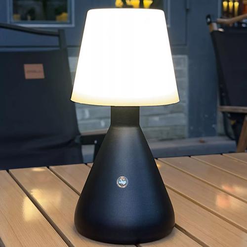 لمبة طاولة شحن اسود ليد