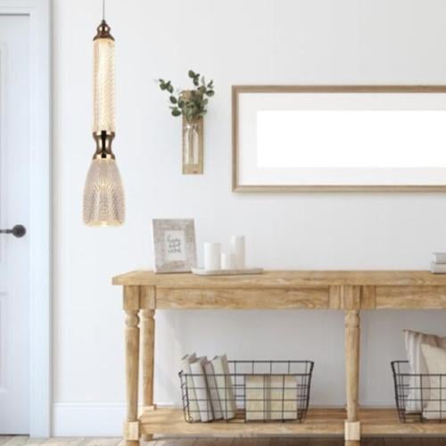 علاقي مودرن ذهبي LED