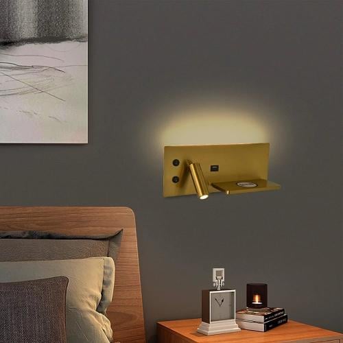 ابليك ليد قراءة شاحن Wi-Fi+مخرج USB