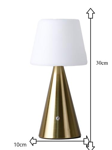 لمبة طاولة شحن برونزي ليد