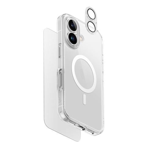 يونيك-بكج حماية Hybrid MagClick لايفون 16 يدعم الم...