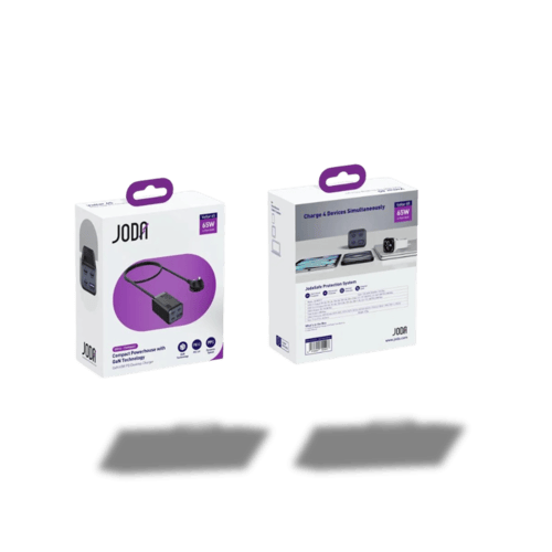 منصة شحن JODA Voltar بقوة 65 واط بثلاث منافذ تايب...