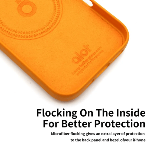 كفر حماية Alot نوبل جلد ماج سيف مع اطار معدني للكا...