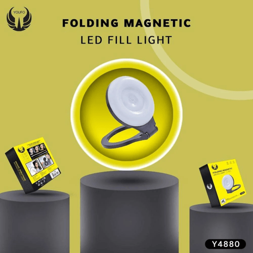 يوفو - حلقة إضاءة سيلفي ماج سيف قابلة لإعادة الشحن...