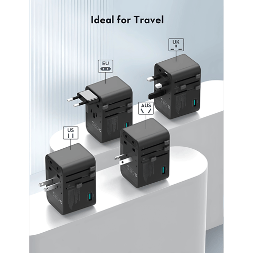 فيش سفر راف باور متعدد المداخل بقوة 100 واط بثلاث...