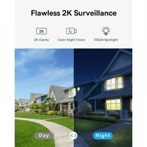 بيسوس - B1 outdoor كاميرا مراقبة خارجية بدقة 2K عد...