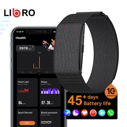 سوارة تتبع ذكية ليبرو - رمادي