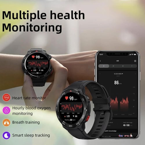 ساعة ذكية ميبرو GS برو - اسود