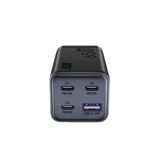 منصة شحن JODA Voltar بقوة 65 واط بثلاث منافذ تايب...