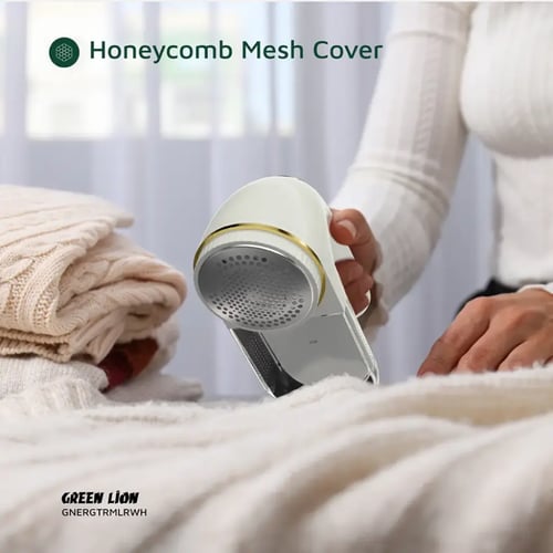 قرين ليون جهاز ازالة الوبر باللون الابيض مع شاشة ر...