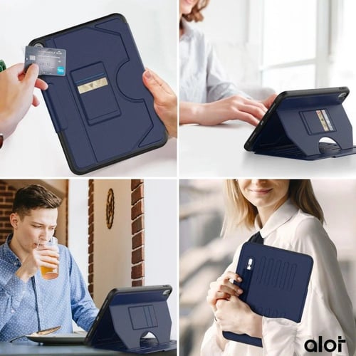 ألوت - جراب حماية متعددة الوظائف مصممة ايباد اير 2...