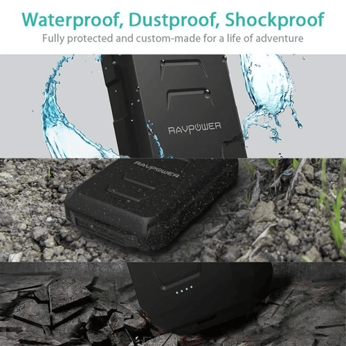 ravpower 10.000 Rugged Black RP-PB044