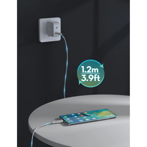 سلك راف باور نايلون بقوة 60 واط تايب سي الى تايب س...