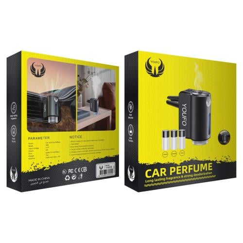 YOUFO -فواحة عطرية للسيارة الكترونية Y-4918