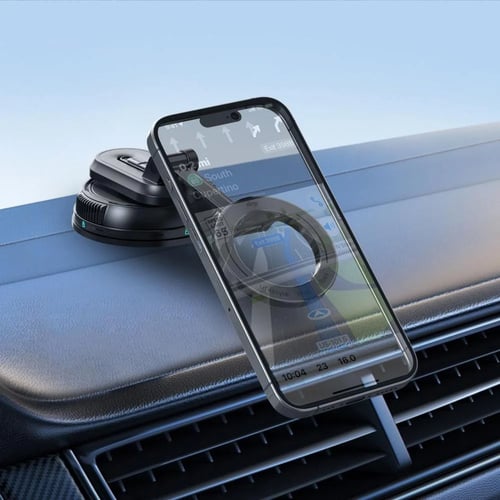 دريب - حامل جوال مغناطيسي للسيارة بقاعدة شفط يدوية...