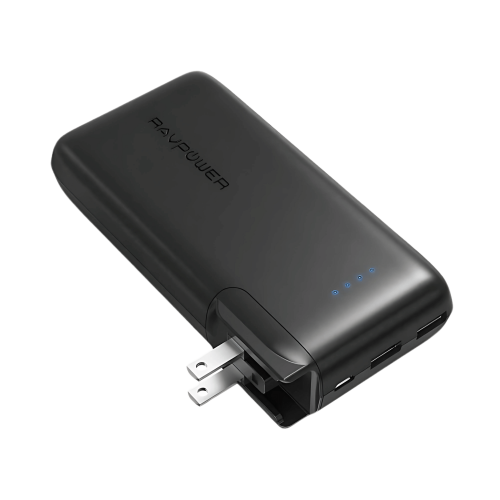 راف باور بطارية مع شاحن جداري 10الاف امبير