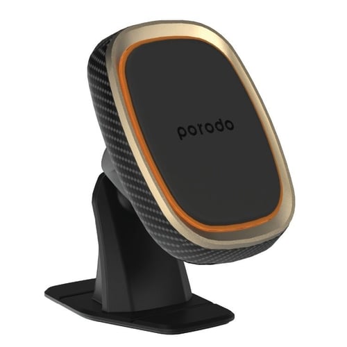 قاعدة مغناطيس للجوال ستاند 2 في 1 من برودو-ذهبي