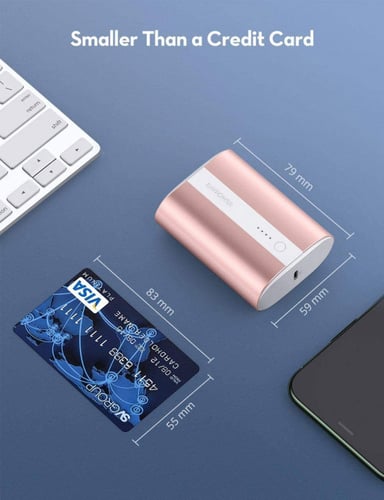 بطارية متنقلة راف باور بسعة 10 الاف 18 واط RP-PB19...