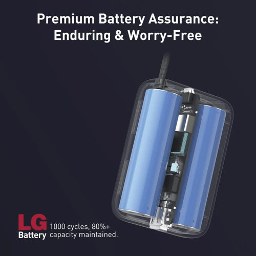 جودا بطارية متنقلة JODA Halo بسعة 10الاف - رمادي