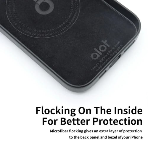 كفر حماية Alot نوبل جلد ماج سيف مع اطار معدني نحاس...