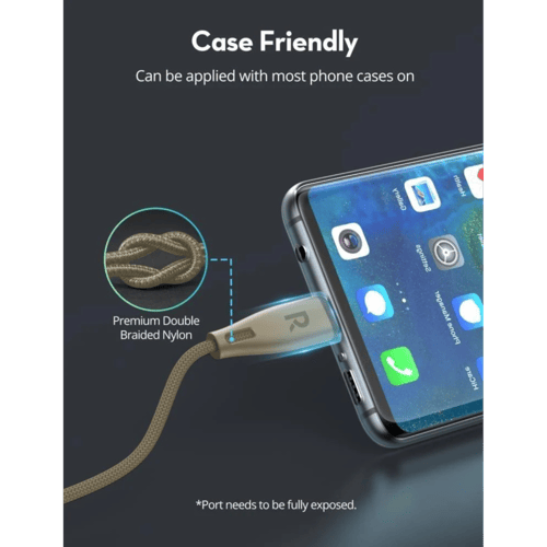 سلك راف باور تايب سي الى تايب سي نايلون بقوة 60 وا...