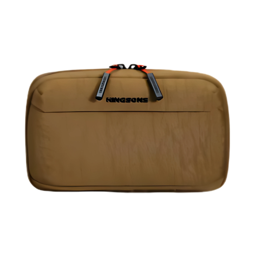 كينجسون - حقيبة يد فاخرة مقاومة للماء - بني