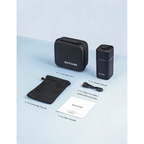 راف باور بطارية بسعة 20000 ملي امبير مع منفذ ثلاثي...