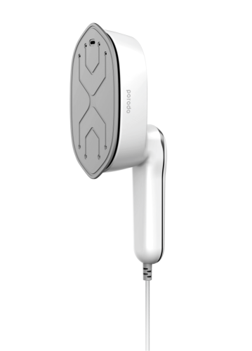 مكواة بورودو المحمولة بالبخار والحرارة بمقبض دوار