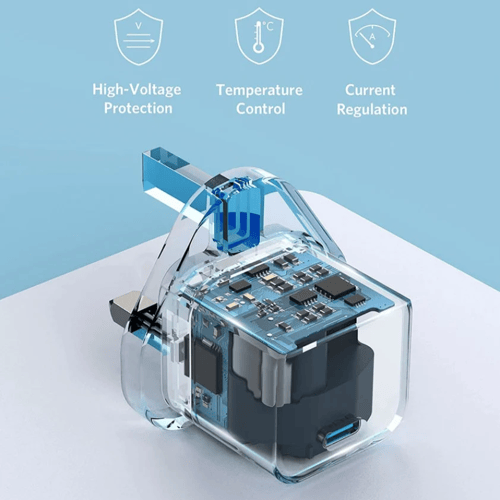 انكر شاحن جداري بقوة 20 واط يتقنية PD - أبيض