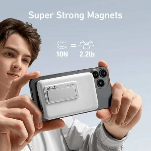 انكر بطارية لاسلكي مغناطيسي 10000 ملي امبير - ابيض