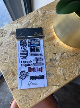 ملصقات انجليزي وترجمه