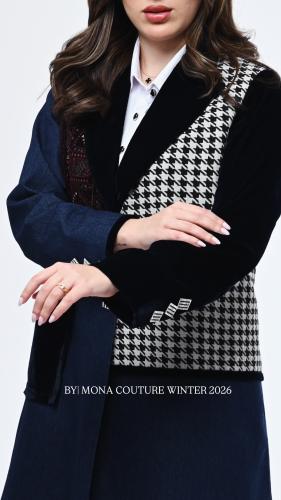 بليزر مميز جينز كحلي