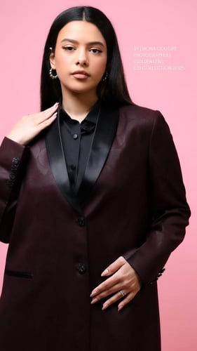 بليزر صيفي مميز (Limitd edition ) عنابي